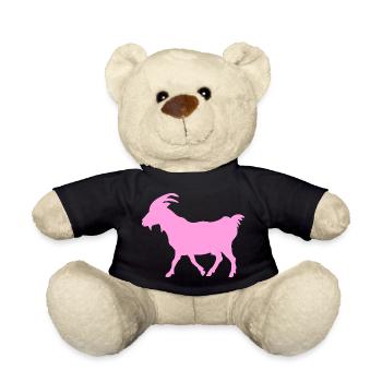 Ziege rosa G.O.A.T. - Teddy - Schwarz - Vorne
