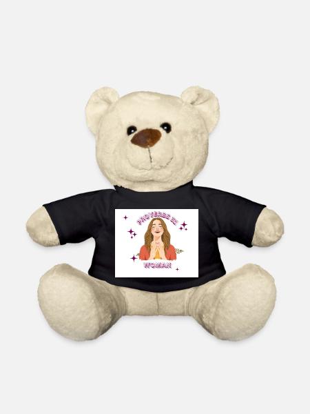 Proverbs 31 Woman Faith Glow - Teddy Bear - black