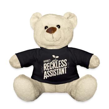 L’assistant imprudent de la nature - Nounours - noir - Devant