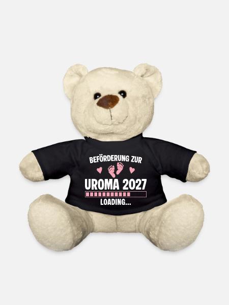 Beförderung zur Uroma 2027 – Loading - Teddy - Schwarz