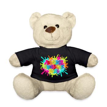 Grundschule Abschluss 2026 - Teddy - Schwarz - Vorne