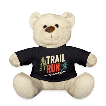 Trail Run  - Teddy Bear - black - Front