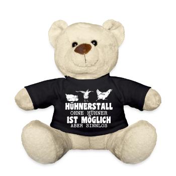 Hühnerflüsterer Huhn Hühnerhalter Hühner - Teddy - Schwarz - Vorne
