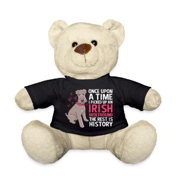 Irischer Wolfshund - Teddy - Schwarz - Vorne