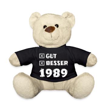 1989 - Teddy - Schwarz - Vorne