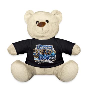 Kindergarten Field Day 2026 Sportfest - Teddy - Schwarz - Vorne