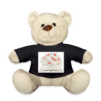 Books - Teddy Bear - black - Front