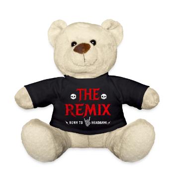 Metalhead Father & Son – The Remix - Teddy Bear - black - Front