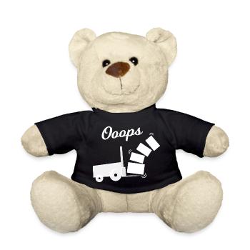 Oops Kippender Lastwagen Design - Teddy - Schwarz - Vorne