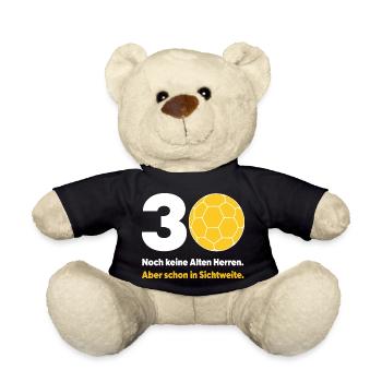 30. Geburtstag Handball – Noch keine Alten Herren - Teddy - Schwarz - Vorne