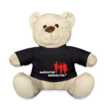 Kult - Mächtig gewaltig! - DDR TV - Teddy - Schwarz - Vorne