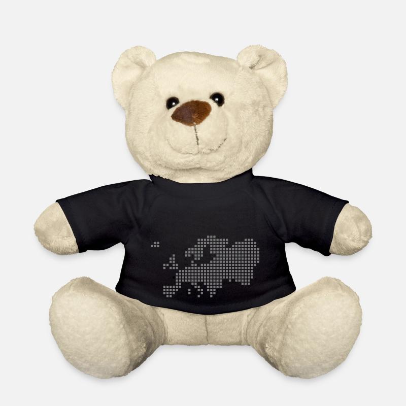 Brest Rennes Bretagne - Teddy Bear - black