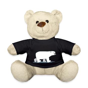 Ours Polaire En Marche par Cheerful Madness!! - Nounours - noir - Devant