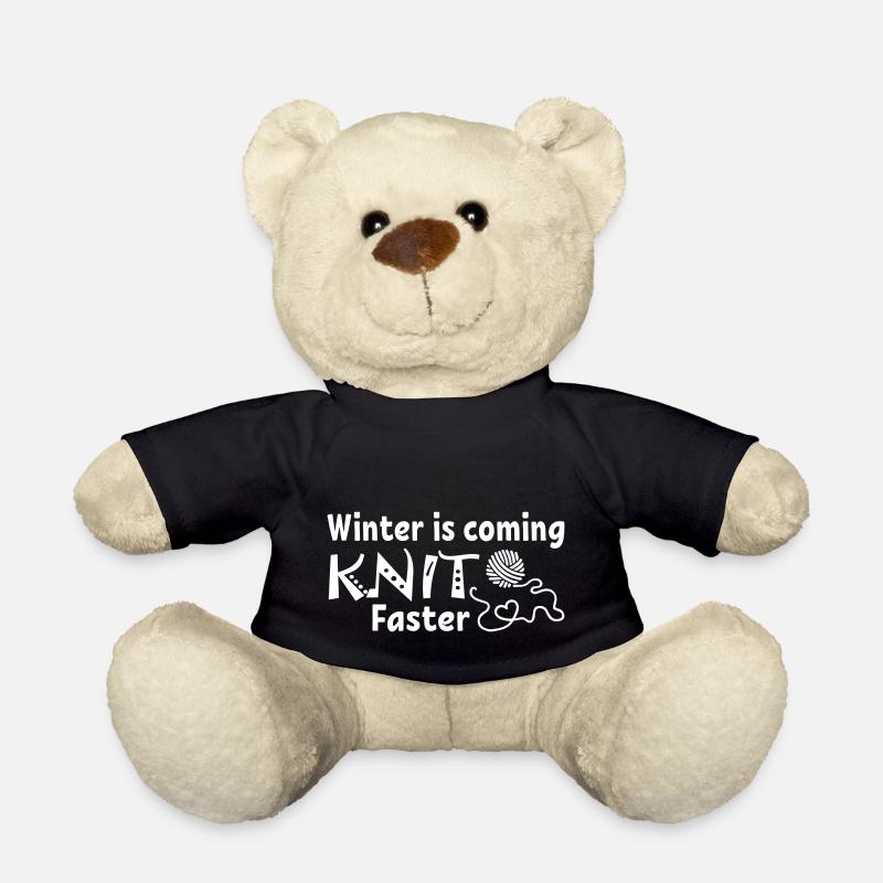 Knit Faster - Teddy - Schwarz