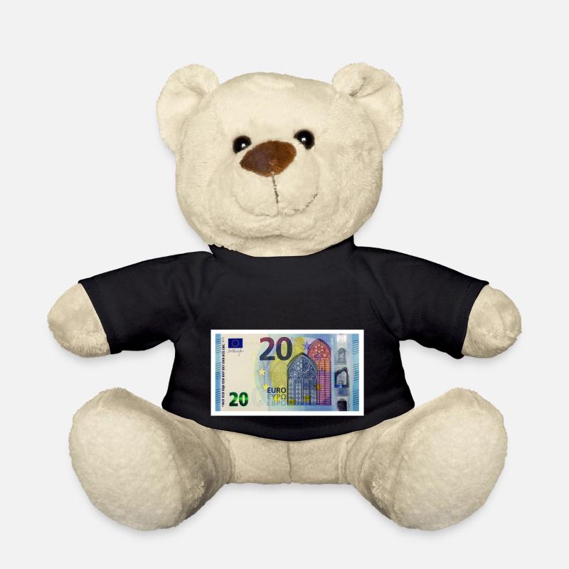 20 Euros - Teddy Bear - black