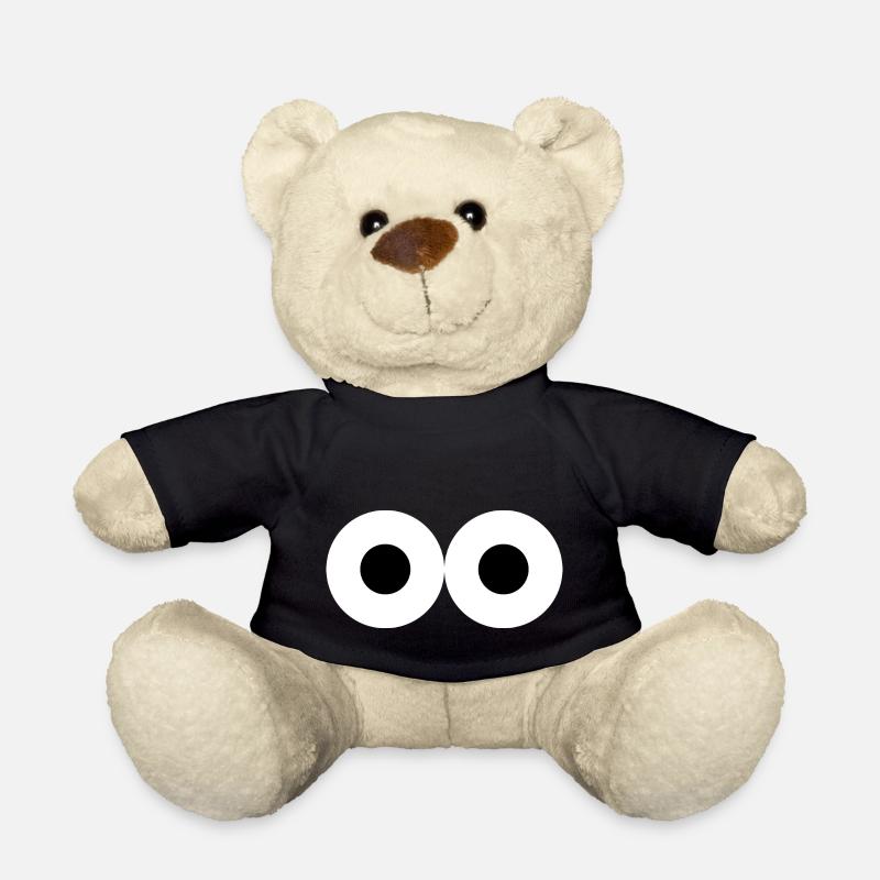 Augen - Teddy - Schwarz