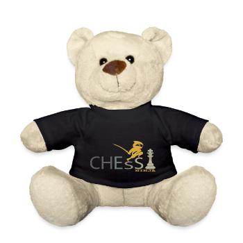 Chess Ninja Chess Thinking - Nounours - noir - Devant