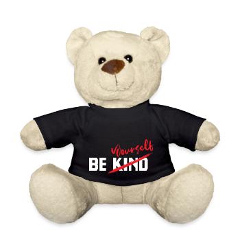 Be yourself - Nounours - noir - Devant
