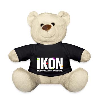 IKON funky pop design minimal - Nounours - noir - Devant