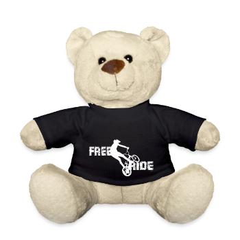 free ride mirko white - Teddy Bear - black - Front