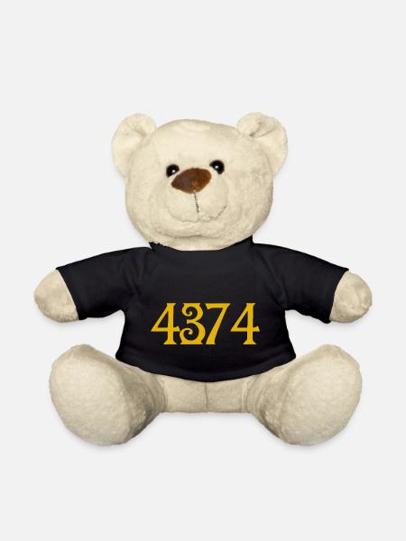 Greetings from the Pleiades - 4374 - Teddy Bear - black