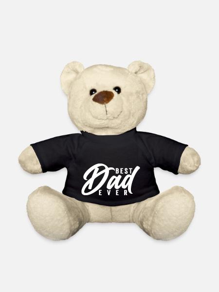 Best Dad ever - Teddy - Schwarz