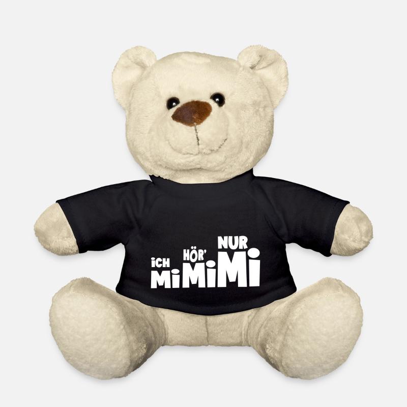 mimimi ich hör nur mimimi - Teddy - Schwarz