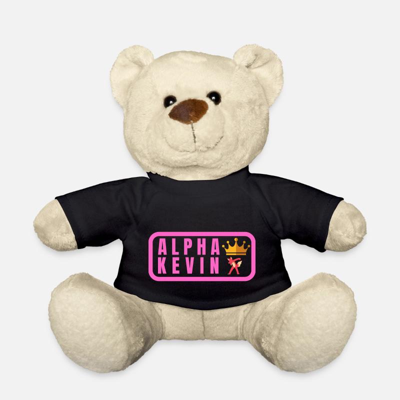 Alpha Kevin rosa - Teddy - Schwarz