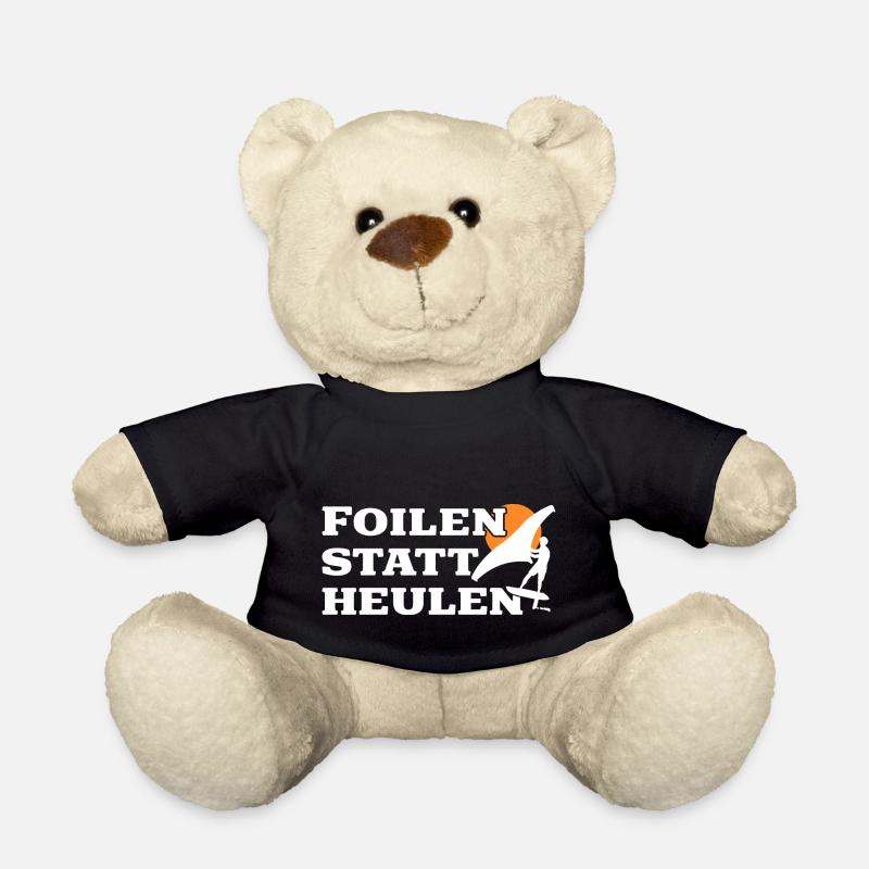 Wing Foiling Surf Surfing Surfer - Teddy - Schwarz