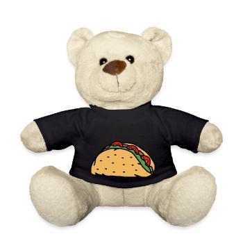 Tacco Wrap Mexikaner - Teddy - Schwarz - Vorne