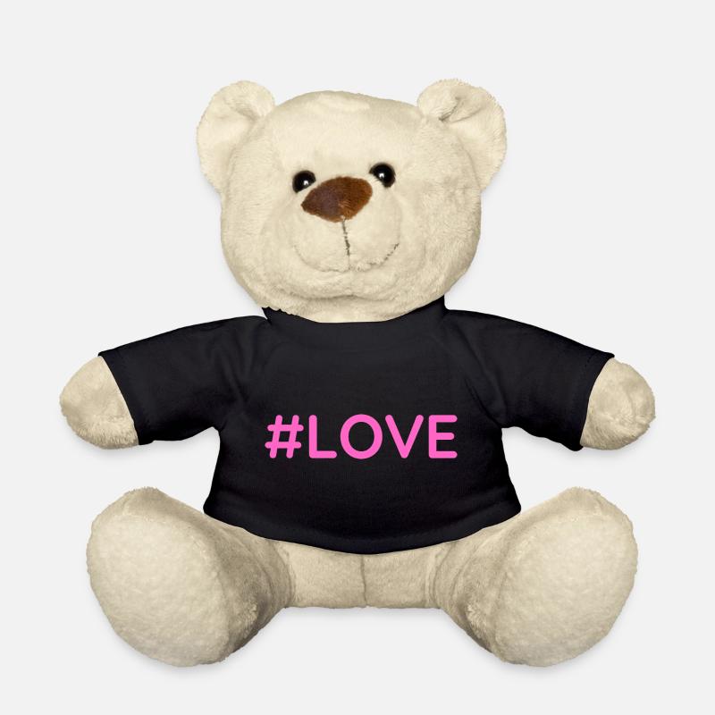 #love - Nounours - noir