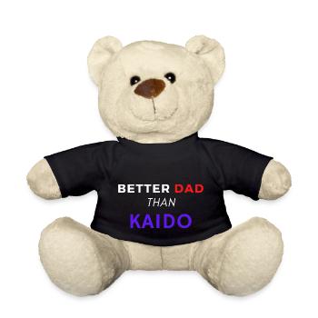 BETTER DAD THAN KAIDO - Teddy Bear - black - Front