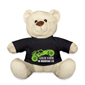 Geiler Scheiß Im Maßstab 1:10 Modellbau RC Car - Teddy - Schwarz - Vorne