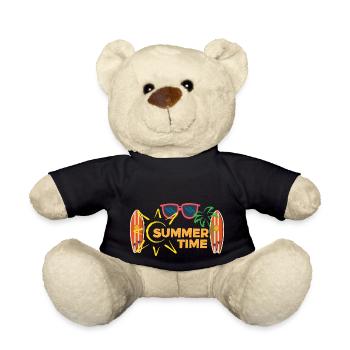 SUMMER TIME - Nounours - noir - Devant