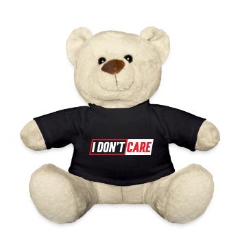 Ist mir egal - Teddy - Schwarz - Vorne
