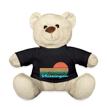 Vlissingen Zeeland City - Teddy Bear - black - Front