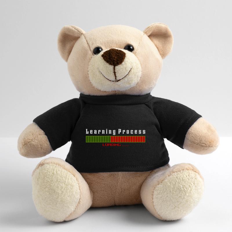Learning Process Loading black shirt Teddy