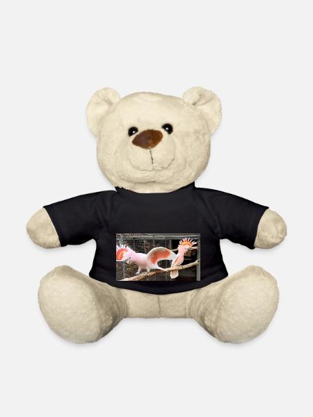 Major Mitchell Cockatoo - pair - Teddy Bear - black