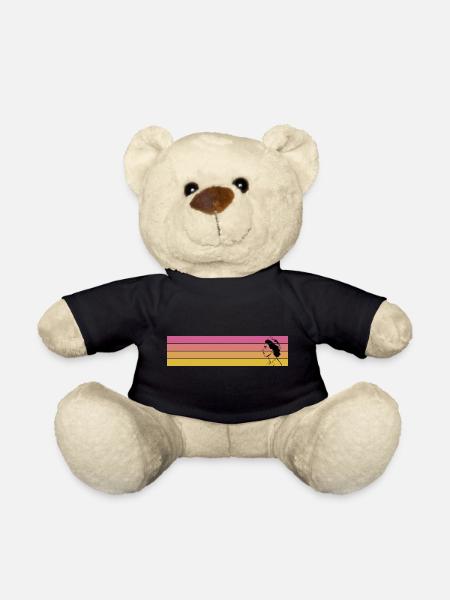 Elizabeth II Retro Vintage Queen Elizabeth 2 - Teddy - Schwarz