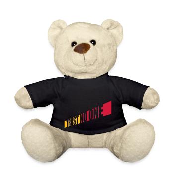 trust no one Zitat - Teddy - Schwarz - Vorne