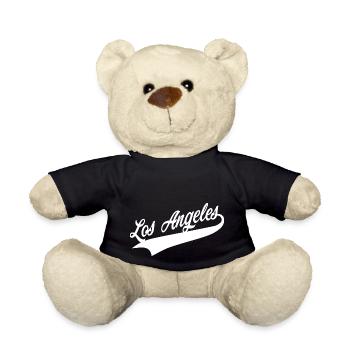 Los Angeles - Teddy Bear - black - Front