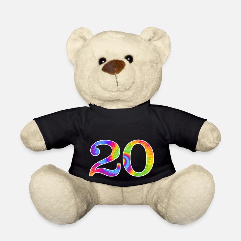 number 20 - Teddy Bear - black