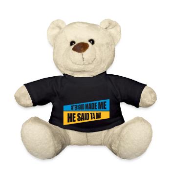 Après que Dieu m’ait fait - Nounours - noir - Devant