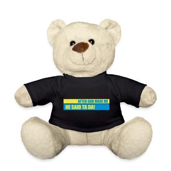 Après que Dieu m’ait fait - Nounours - noir - Devant