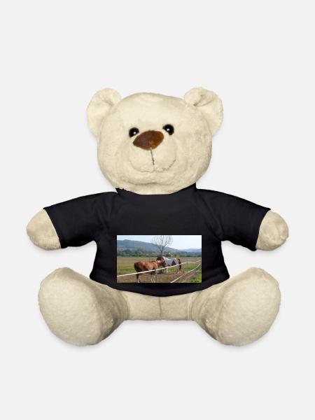 Pferde - Teddy - Schwarz