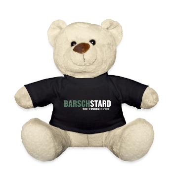 Angeln Angler "Barsch oder Hecht" Angelhaken - Teddy - Schwarz - Vorne