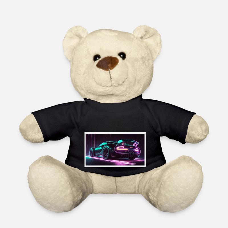 Luxsus Auto Neon - Nounours - noir