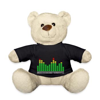Musicsoundsbetterwithyou - Teddy - Schwarz - Vorne