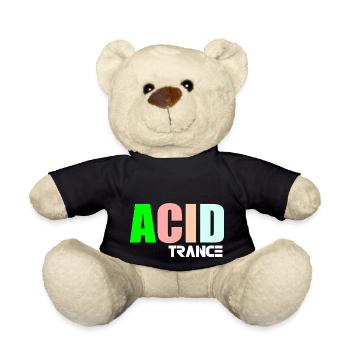 Citation de transe acide - Nounours - noir - Devant
