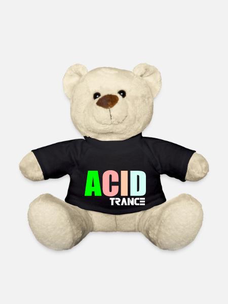 Acid-Trance-Zitat - Teddy - Schwarz